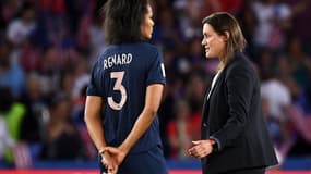 Wendie Renard et Corinne Diacre