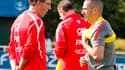 Laurent Blanc et Karim Benzema