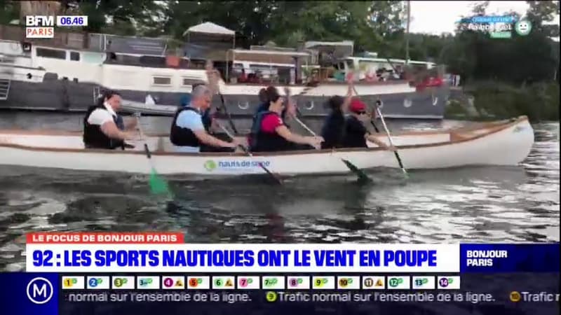 Hauts-de-Seine: les Franciliens peuvent s'initier aux sports nautiques sur l'Île de Monsieur de Sèvres