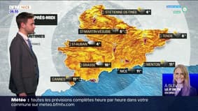 Météo Côte d’Azur: de la grisaille ce lundi, jusqu'à 11°C Nice