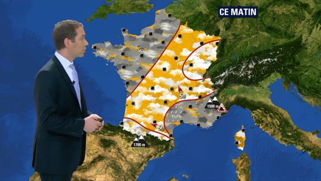 Quelques précipitations sont à prévoir durant la matinée de ce vendredi 13 avril