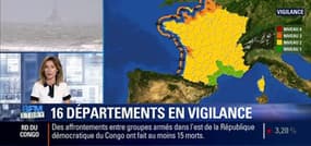 Vents Violents: la chute d'un panneau publicitaire fait deux blessés graves à Paris
