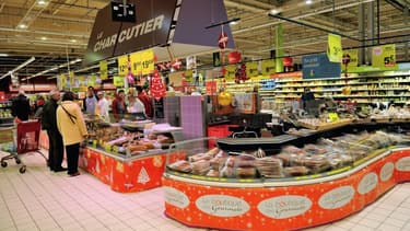 Ces produits sont commercialisés au rayon traditionnel des supermarchés et hypermarchés (et par les bouchers détaillants sur tout le territoire français) - Photo d'illustration
