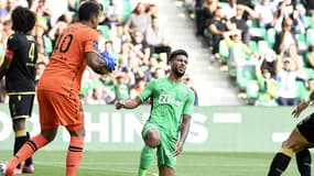 Le Stéphanois Denis Bouanga a déçu contre Nice