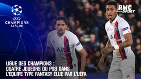 Ligue des champions : Quatre joueurs du PSG dans l'équipe type fantasy élue par l'UEFA