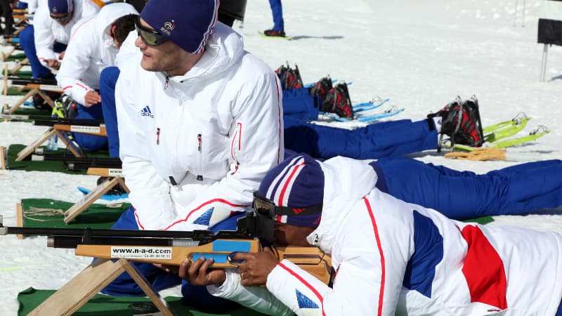 Séance de biathlon prévue pour le deuxième jour des Bleus en Savoie.