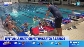 Carros: le club de natation profite d'un effet JO et fait carton plein 