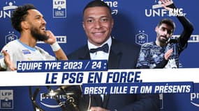 Trophées UNFP : prime au PSG, deux Brestois, l'OM et Lille présents... l'équipe type de L1 2023/24