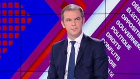 Le porte-parole du gouvernement Olivier Véran le dimanche 13 novembre 2022 sur BFM Politique