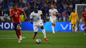 N'Golo Kanté lors de France-Espagne (1-2, Euro), le 9 juillet 2024