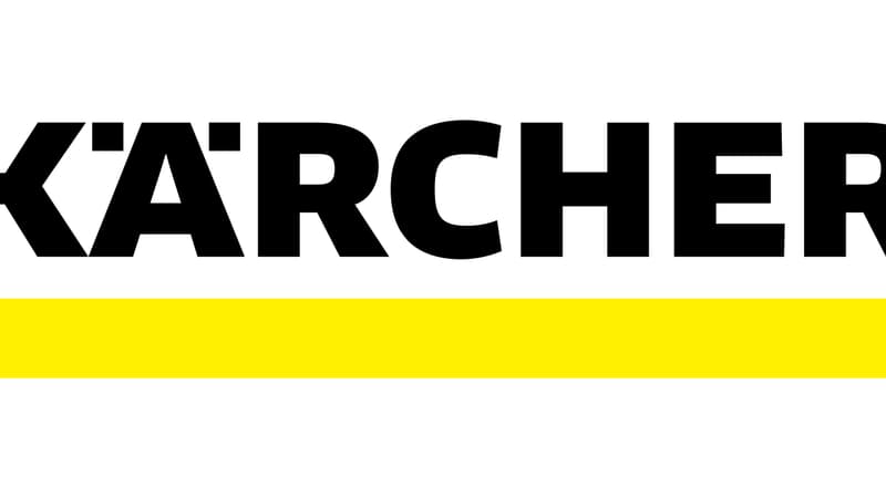 Le logo de l'entreprise Kärcher.