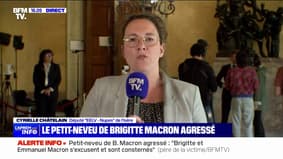 Agression du petit-neveu de Brigitte Macron: "Les violences envers les élus et leurs familles sont inacceptables" pour Cyrielle Châtelain (EELV)