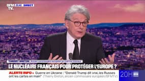 Thierry Breton assure que l'Europe est capable "d'augmenter massivement et très rapidement son appareil de production industriel militaire"