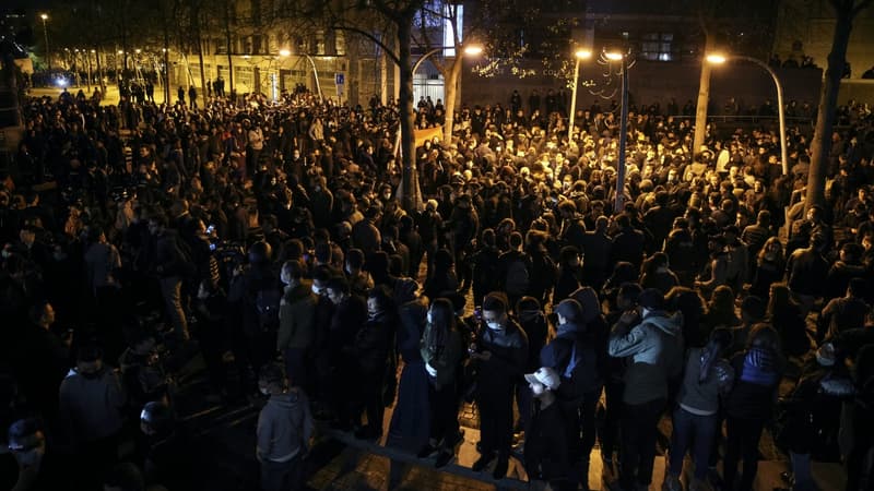 Le rassemblement a pris place dans le XIXe arrondissement de Paris.