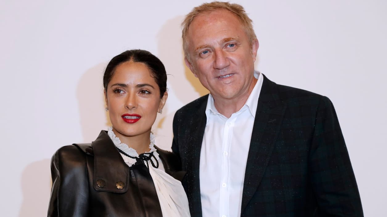 François-Henri Pinault et son épouse, Salma Hayek François-Henri Pinault et son épouse, Salma Hayek