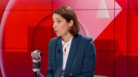Sophie Binet, secrétaire générale de la CGT, le 11 mars 2025 sur BFMTV-RMC.