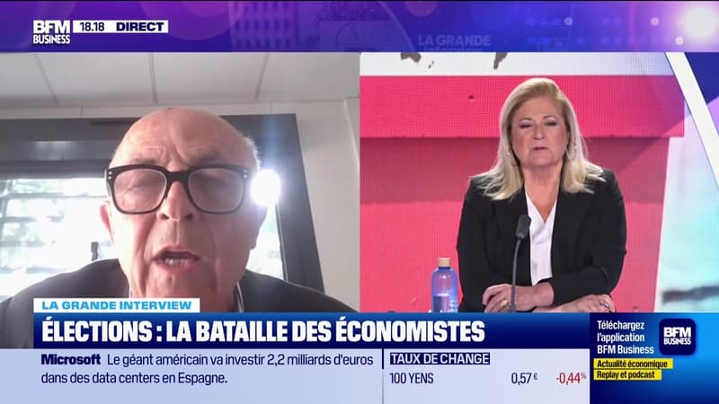 Jean-Hervé Lorenzi (Les Rencontres Économiques d'Aix-en-Provence) : Élections, la bataille des économistes - 03/07
