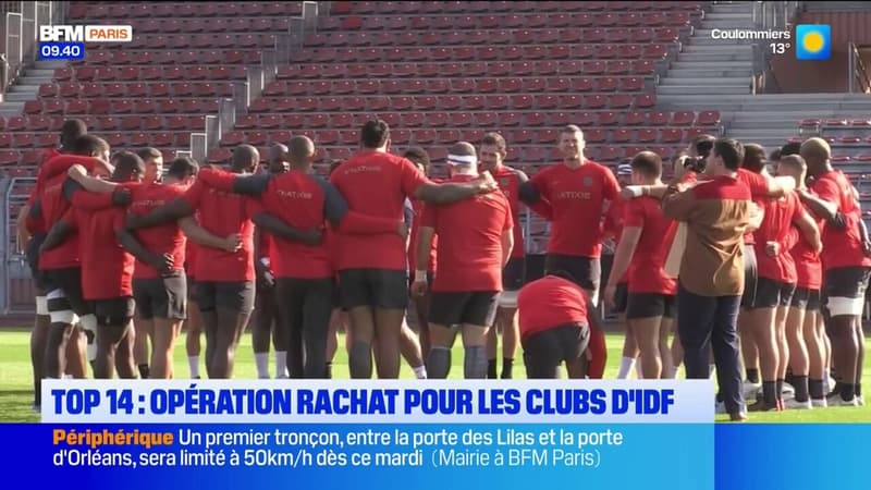 Top 14: opération rachat pour les clubs d'IDF