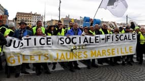 Gilets jaunes à Marseille le 5 décembre 2019