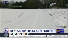 1500 foyers toujours privés d'électricité en Ile-de-France