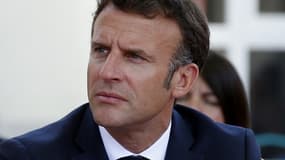 Emmanuel Macron le 2 juin 2022 à Marseille 