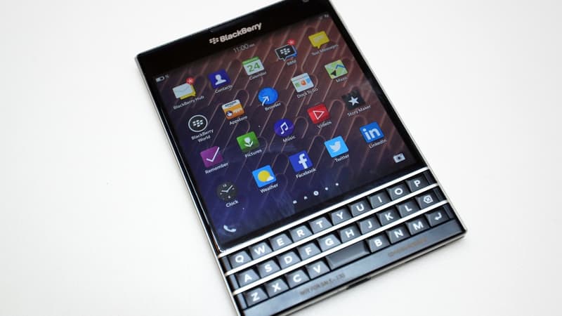 BlackBerry cherche a reconquérir la clientèle professionnelle avec son modèle Passport.