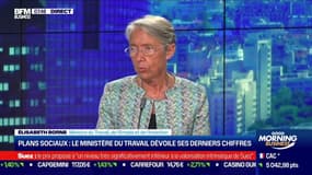 Elisabeth Borne: En France, "il y a 345 plans de sauvegarde pour l'emploi (PSE) depuis le mois de mars"