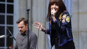 Nolwenn Leroy à Matignon en juin 2016.