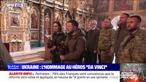 Volodymyr Zelensky et le peuple ukrainien rendent hommage à leur héros national, le soldat "Da Vinci" tué à Bakhmout