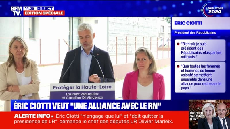 Législatives: Laurent Wauquiez 