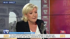Marine Le Pen réagit à l'ordonnance de son expertise psychiatrique sur RMC et BFMTV