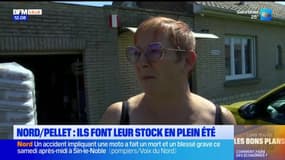 Dans le Nord, ils font leur stock de pellets en plein été