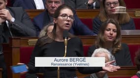 Aurore Bergé aux députés de la Nupes: "Vous avez méprisé les Français tout au long de cet examen"