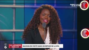 Le monde de Macron : Macron en visite dans un refuge de la SPA - 04/10