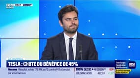 Tesla : chute du bénéfice de 45%