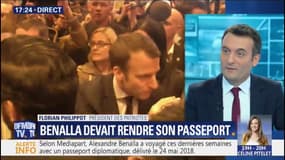 Florian Philippot (Les Patriotes): "il y a beaucoup de mensonges depuis le départ" sur l'affaire Benalla