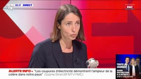 Quelle différence entre Philippe Martinez et Sophie Binet? "Je n'ai pas de moustache", ironise la secrétaire générale de la CGT