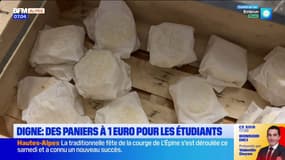 "Des supers bons produits pour pas cher": des paniers à 1 euro proposés aux étudiants à Digne-les-Bains