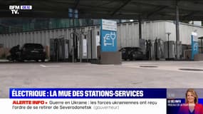 À Courbevoie, la première station-service 100% électrique de France 