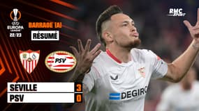 Résumé : Séville 3-0 PSV - Ligue Europa (Barrage aller)