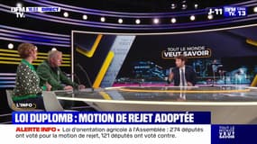 Loi Duplomb : motion de rejet adoptée - 26/05