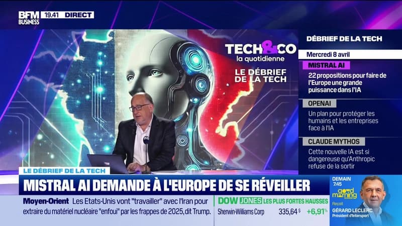 Le Débrief de la tech - Mercredi 8 avril
