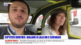 Les Ch'tites Sorties du samedi 4 novembre 2023 - Balade à Lille en 2 chevaux 