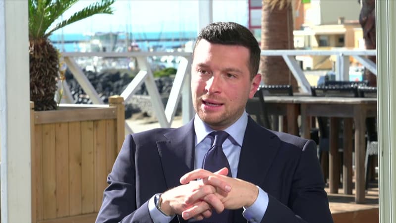 "Ma main n'a jamais tremblé": Jordan Bardella assure "agir" lorsqu'il y a des candidats RN problématiques