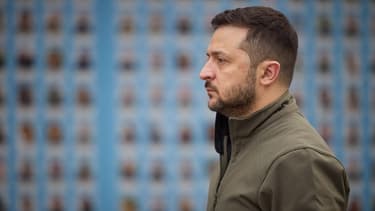 Le président ukrainien, Volodymyr Zelensky, à Kiev, le 14 octobre 2022