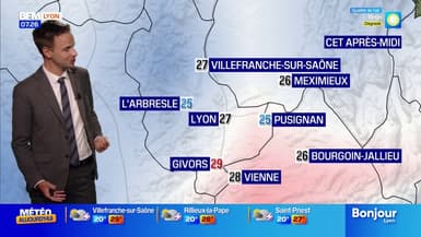 Météo Rhône: une fin de semaine sous les orages, jusqu'à 27°C à Lyon