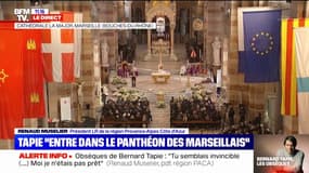 Renaud Muselier lors des obsèques de Bernard Tapie: "Tu as marqué au moins trois générations de Français"