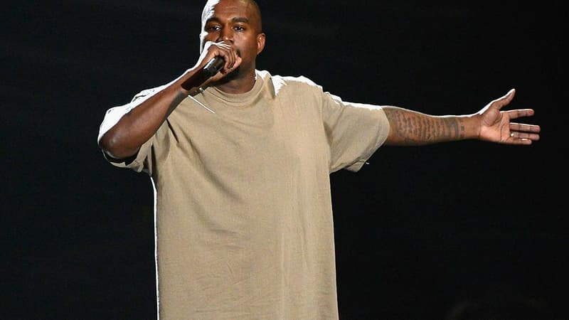 Kanye West en concert en 2015.