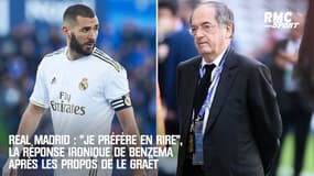 Real Madrid : "Je préfère en rire", la réponse ironique de Benzema après les propos de Le Graët