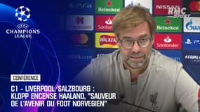 Liverpool-Salzbourg : Klopp encense Haaland "sauveur de l'avenir du foot norvégien"